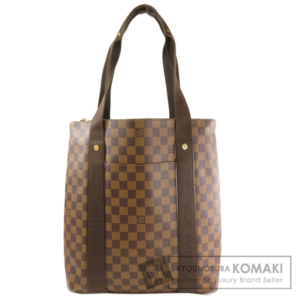 Louis Vuitton Cabas Beaubourg Damier Ebene Brown Tote Bag Canvas